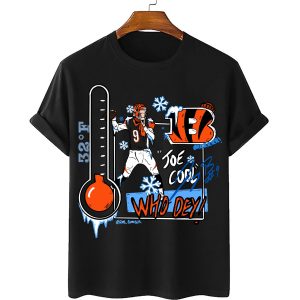 Joe Cool 9 Signature Cincinnati Bengals Champion Shirt