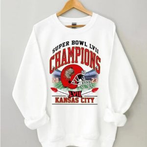 KC Chiefs Football Super Bowl LVII Champions Sweatshirt