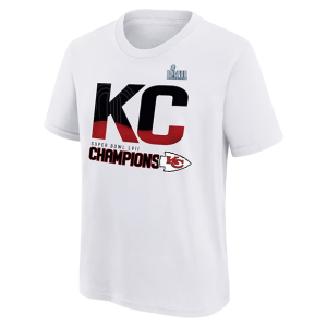 KC Chiefs Three-Time Super Bowl Champions T-Shirt