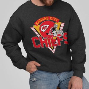 Kansas City Chiefs Crewnec Vintage Football Sweatshirt