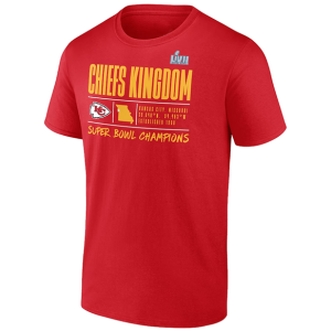 Kansas City Chiefs Kingdom Super Bowl LVII Champions T-Shirt