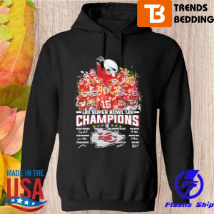 Kansas City Chiefs Super Bowl Champions Signatures 2023 Hoodie