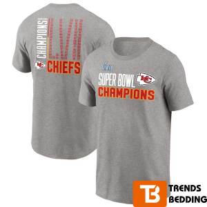 Kansas City Chiefs Super Bowl LVII Champions Roster T-Shirt