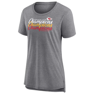 Kansas City Chiefs Three Time Super Bowl Champions T-Shirt