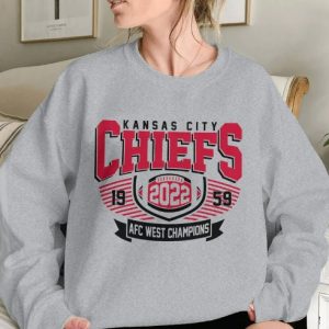 Kansas City Football AFC West Champions 2022 Sweatshirt