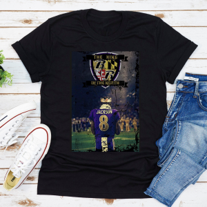 Lamar Jackson The King Of North T-shirt