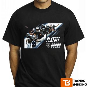 Las Vegas Raiders Nation 2022 Playoff Bound T-Shirt