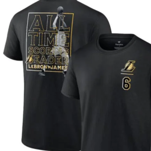 LeBron James All Time Scoring Leader T-shirt 2023