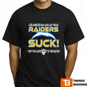 Los Angerless Oakland Las Vegas Raiders Suck T-Shirt