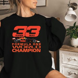 Max Verstappen 33 Formula 1 World Champion Crewneck Sweatshirt