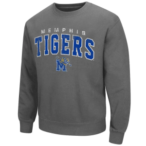 Memphis Tigers University Retro 90s Print Crewneck Sweatshirt