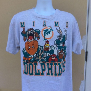 Miami Dolphins Looney Tunes Unisex T-shirt