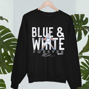 Micah Parsons Blue &amp White Forever NFL Football Shirt