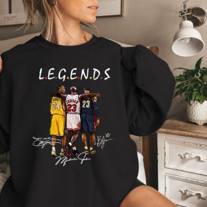 Michael Jordan The Legends 23 Vintage Inspired Throwback NBA Sweatshirt