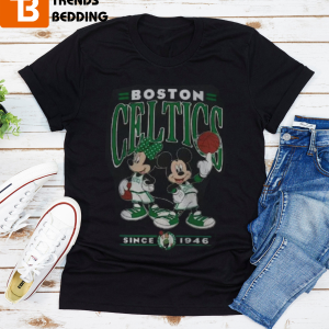 Mickey Mouse X Boston Celtics Basketball 90s Sweatshirt