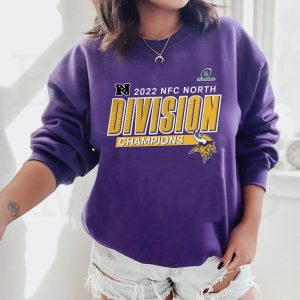 Minnesota Vikings 2022 NFC North Division Champions Sweatshirt