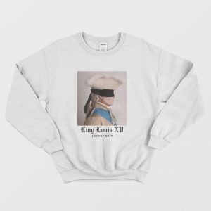 Johnny Depp as King Louis XV Sweatshirt 3