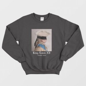 Johnny Depp as King Louis XV Sweatshirt 4