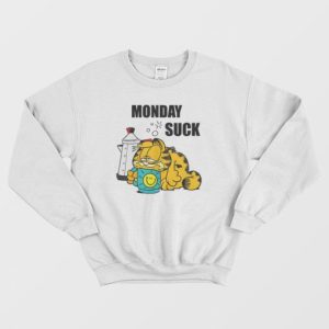 Mondays Suck Garfield Sweatshirt 3