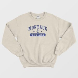 Montauk The End Vintage Sweatshirt 4