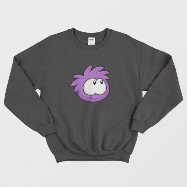 Purple Puffle Club Penguin Sweatshirt