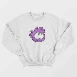 Purple Puffle Club Penguin Sweatshirt 3