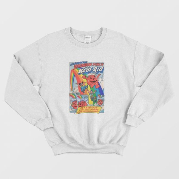 Rainbow Punch Kool Aid ’84 Sweatshirt