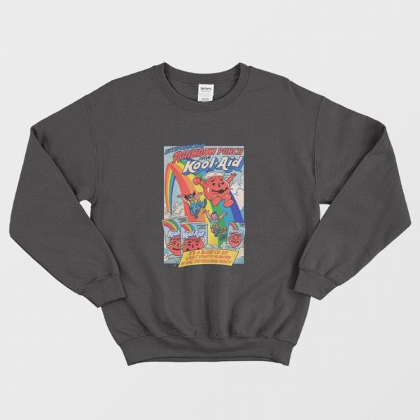 Rainbow Punch Kool Aid ’84 Sweatshirt