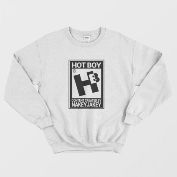 Rated HB For Hot Boy Sweatshirt