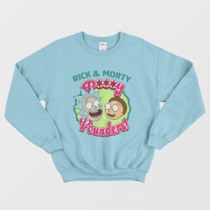 Rick and Morty Pussy Pounders Sweatshirt Funny 3