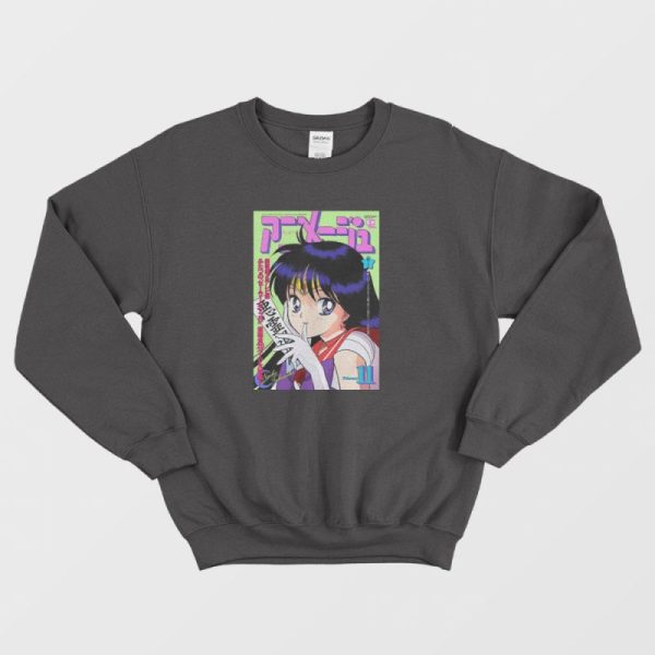 Sailor Mars Magazine Anime Sweatshirt