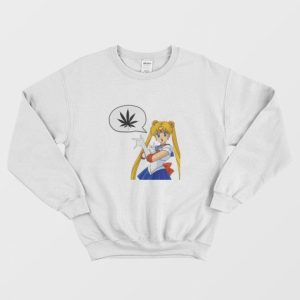 Sailor Moon Marijuana Sweatshirt 3