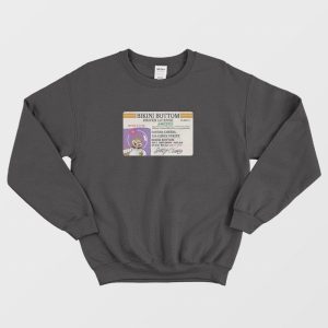 Sandy Cheeks Bikini Bottom Driver License Sweatshirt 3