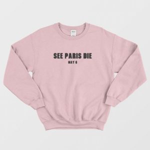 See Paris Die House Of Wax Sweatshirt 3