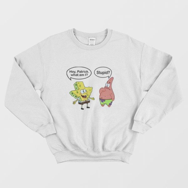 Spongebob Texas Stupid Sweatshirt