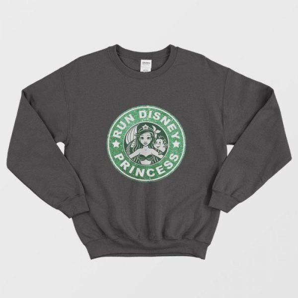 Starbucks Ariel Run Princess Mermaid Sweatshirt