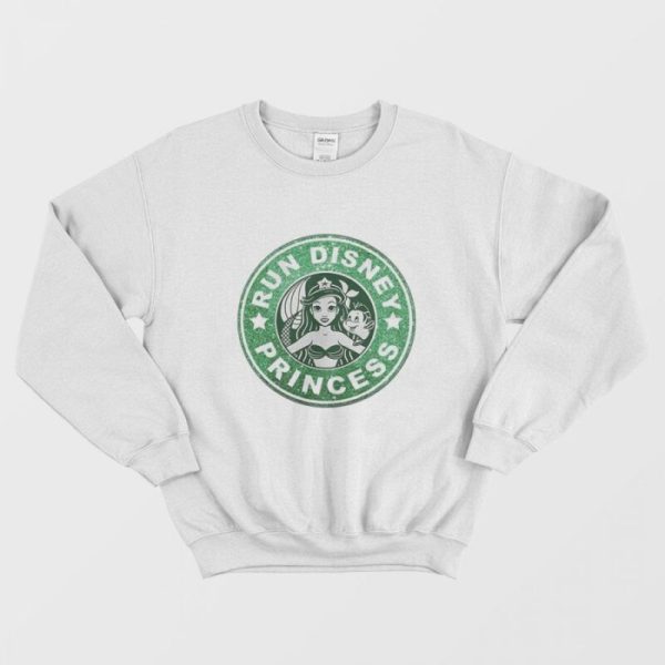 Starbucks Ariel Run Princess Mermaid Sweatshirt