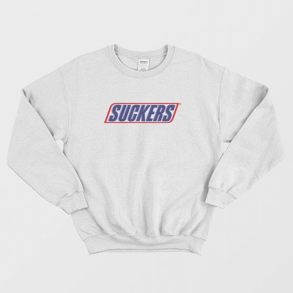 Suckers Logo Parody Sweatshirt