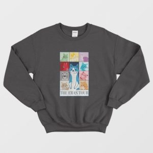 The Eras Tour Cat Sweatshirt 3