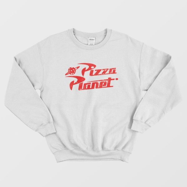 Toy Story Pizza Planet Logo Graphic Sweatshirt