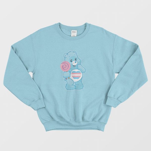 Transbear Transgender Care Bear Sweatshirt