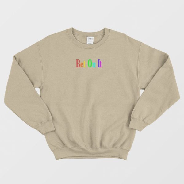 Troy Bet On It Rainbow Sweatshirt