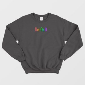 Troy Bet On It Rainbow Sweatshirt 4