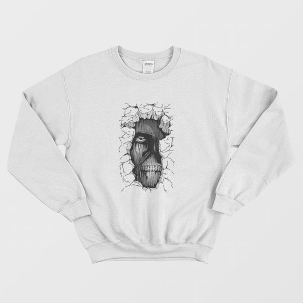 Wall Titan Attack On Titan Anime Sweatshirt