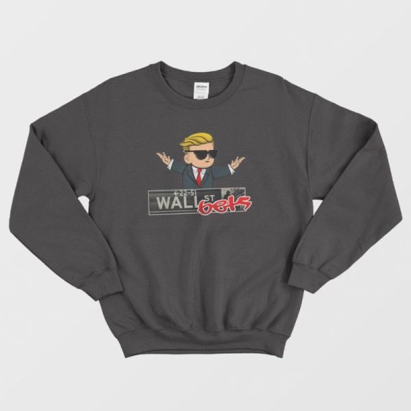 Wallstreetbets TLDR Stonks Only Go Up Tendies Sweatshirt