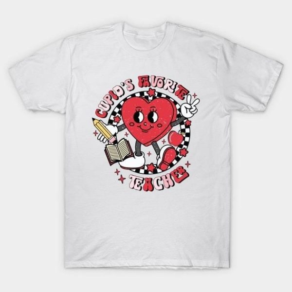 Cupid’s favorite teacher Valentine’s Day T-Shirt