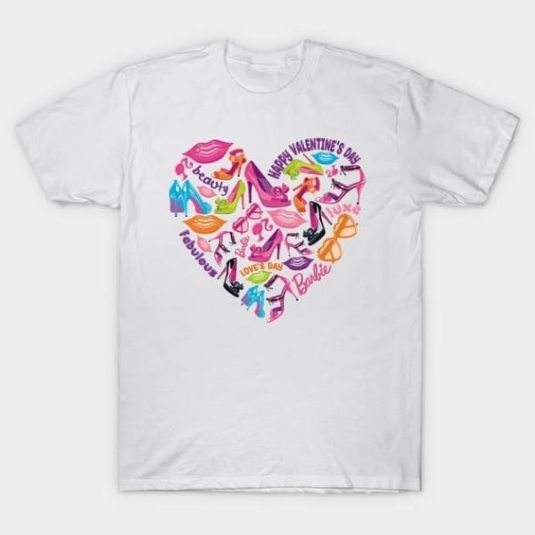 Happy Valentine’s Day beauty fabulous Barbie T-Shirt