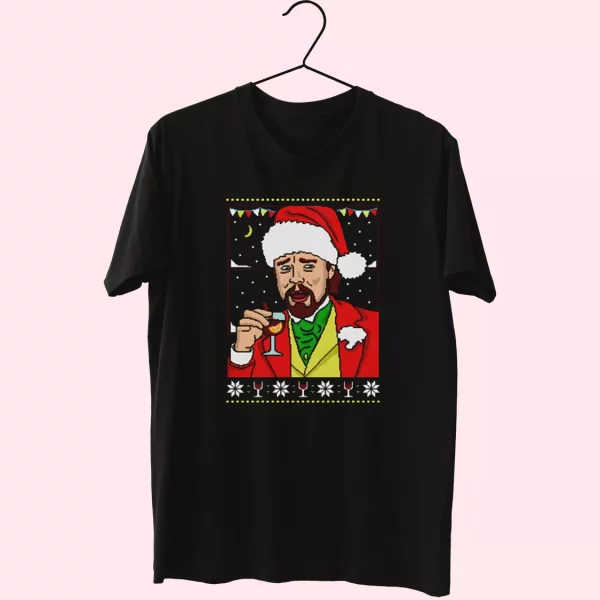 Leonardo Dicaprio Meme Christmas T Shirt Xmas Design