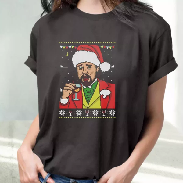 Leonardo Dicaprio Meme Christmas T Shirt Xmas Design