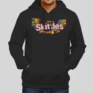 Skittles Hoodie Candy Bag Unisex 1